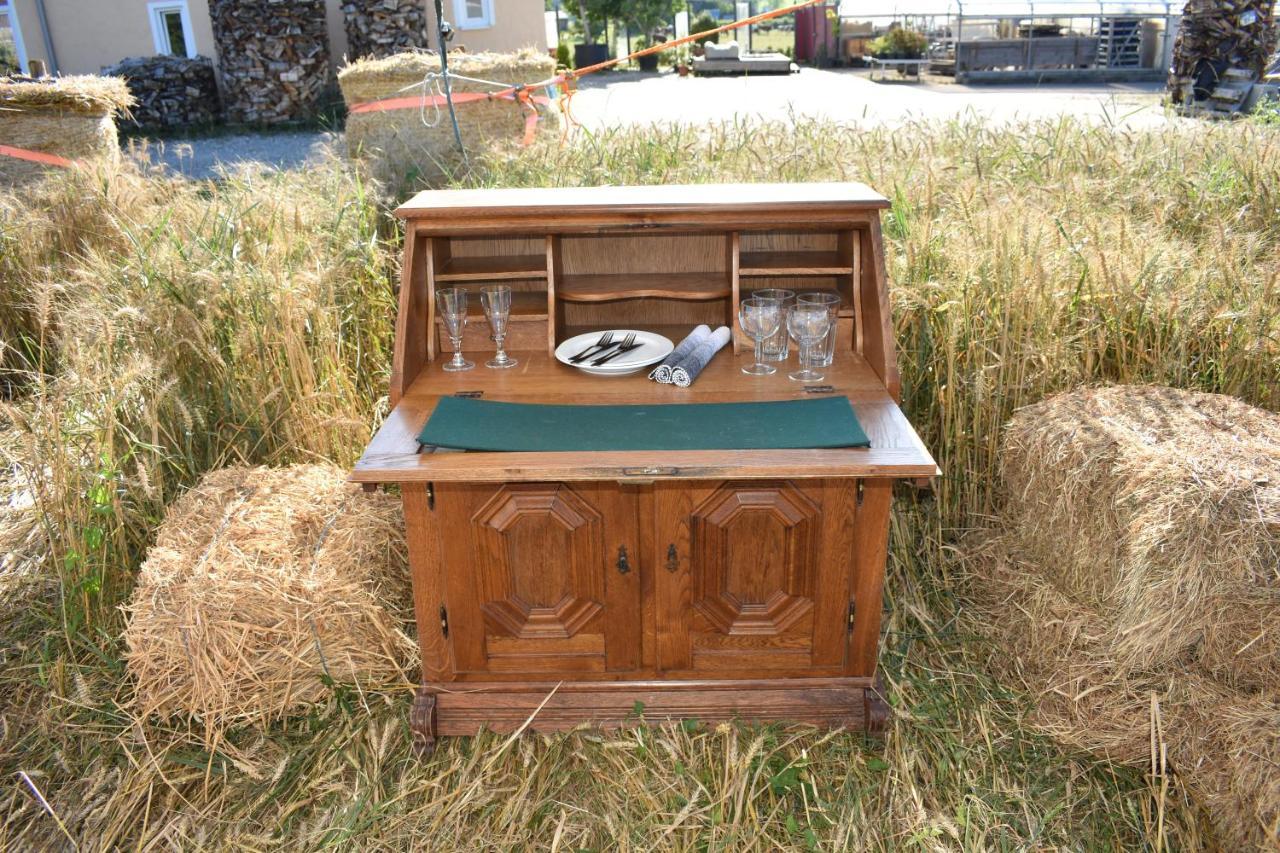 Hotel Open air, Bett im Kornfeld Finning Exterior foto